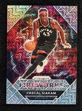 2020-21 Panini Prizm Fireworks Mojo Prizm 12/25 Pascal Siakam #21 0d44