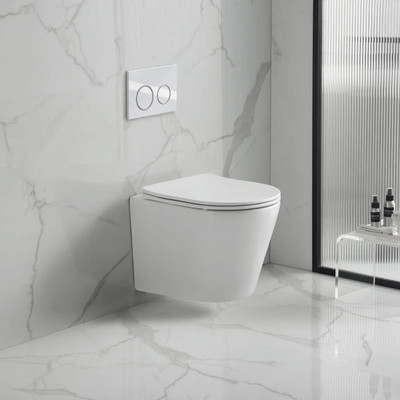 Verosan Pro Wand-WC NAKIA - matt weiß -  inkl. WC-Sitz