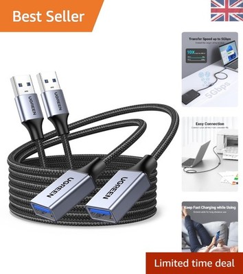 Robustes USB 3.0 Verlängerungskabel 2 m - schnelle Datenübertragung & Gerätekompatibilität