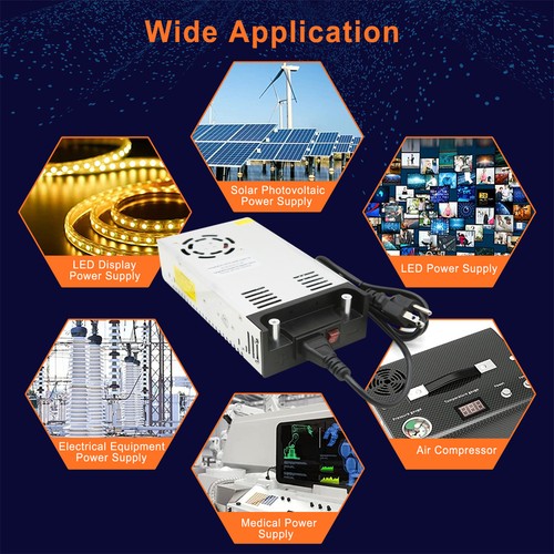 AC 110V To DC 12V 50A 600W Converter Power Supply SMPS Transformer for LED Strip - Picture 10 of 13