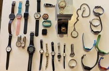 Lotto 29 orologi vintage uomo donna Apple Timex Fossil Disney Sknei Madden COSÌ COM’È