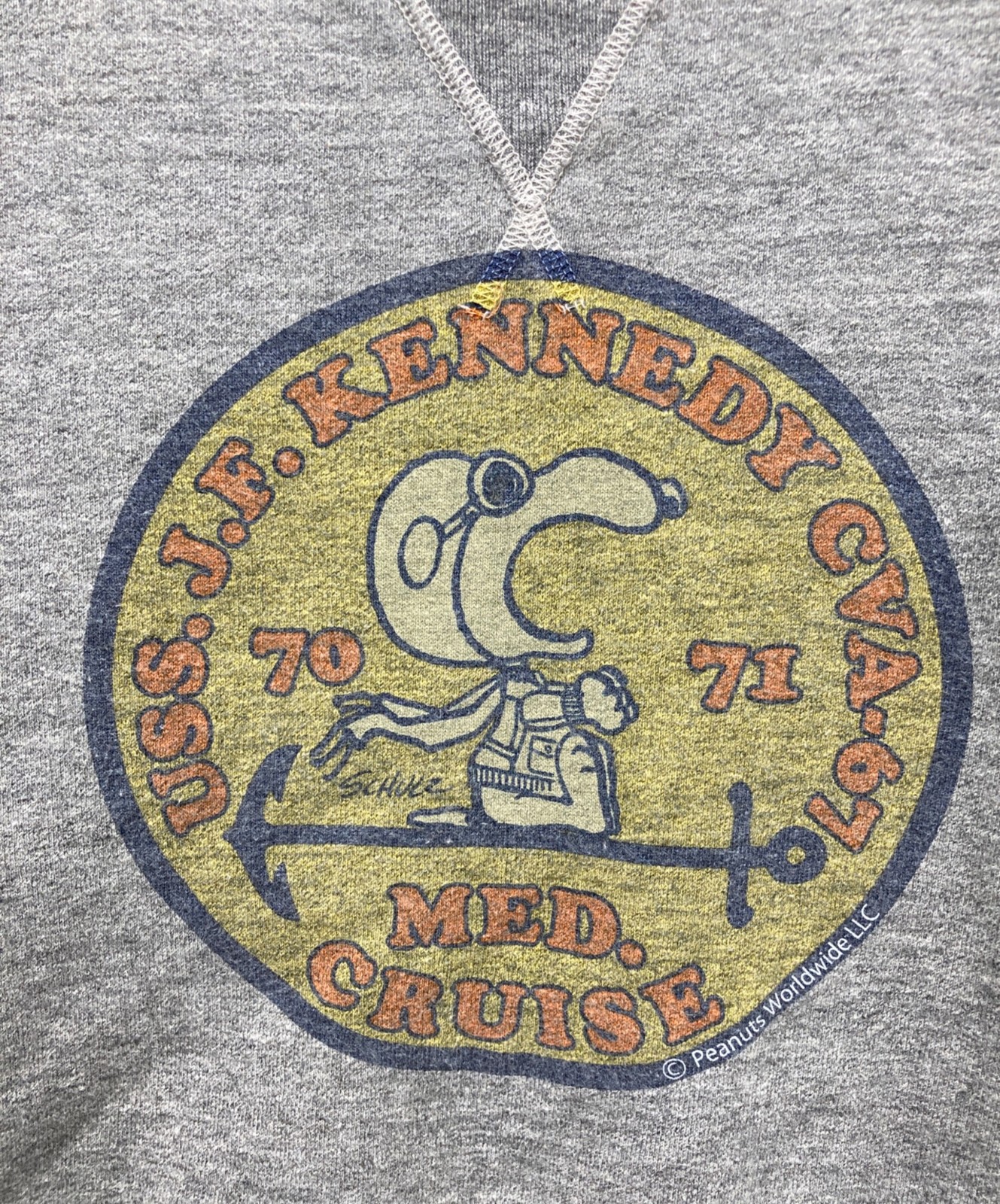 BUZZ RICKSON'S × PEANUTS printed sweatshirt Size:… - image 4