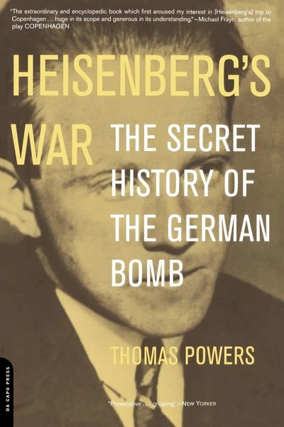 Thomas Powers | Heisenberg's War | Taschenbuch | Englisch (2000) | Da Capo Press-image