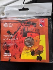 2018 BUNC RAF CENTENARY SEA KING £2 two Pound Coin in Royal Mint packaging