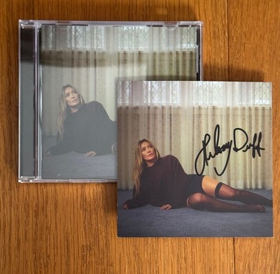 HILARY DUFF - original signierte Artcard Autogramm luck   or something CD signed