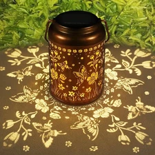 Solar Lantern Outdoor Hanging Lights Christmas Gifts for Mom and Grandma Butt...