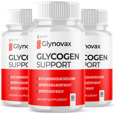 #ad 3 Pack Glynovax Advanced Blood Support Formula Vitamin Glyno Vax 180 Capsules $39.95
