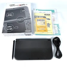 Nintendo New Nintendo 3DS XL LL Black NTSC-J Console From Japan