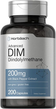 DIM Supplement for Women and Men  200Mg  200 Capsules  Advanced Diindolylmeth