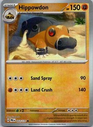 Hippowdon 053/131 Prismatic Evolutions Master Ball Holo