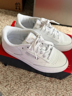 Reebok Club C 85 Tennis BS8242  Chalk Off White  Women s US Size 5