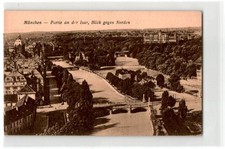 AK München, Isar, Blick gegen Norden, 1922 -...