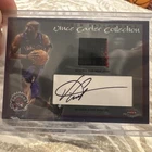 Vince Carter Fleer 2004 Patchworks Auto, Serial Numbered 17/100