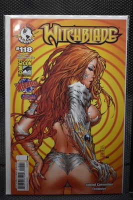 Witchblade #118 SDCC Wizard Marc Silvestri Variant Top Cow Image 2008 RARE 9.0