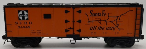 Refrigerador MTH 20-94447 calibre O Santa Fe lado acero #34948 EX | Condition: Used