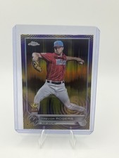 2022 Topps Chrome - Trevor Rogers #15 Purple & Yellow Sonic Pulse /299