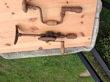 Woodworking Brace Drill  X 2