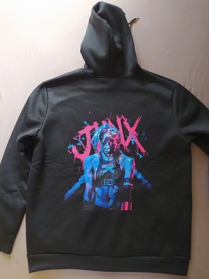 League of Legends Hoodie Jinx Arcane Merch Unisex Kapuzenpullover