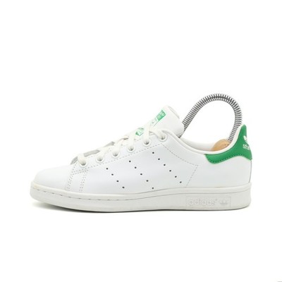 adidas Herren Stan Smith Sneaker EU 36 Weiß/Grün M20324 Leder Niedrig Komfort