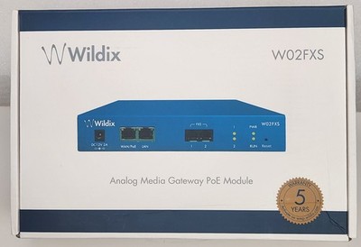 Wildix W02FXS  Analog Media Gateway PoE  Module