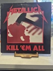 Metallica – Kill 'Em All Vinyl Record 1st UK Pressing 1983 MFN 7