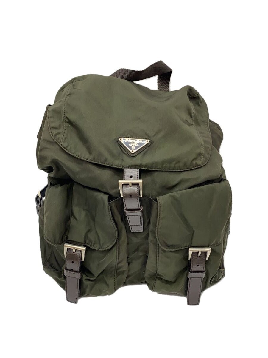 PRADA Backpack KHK Solid - image 1