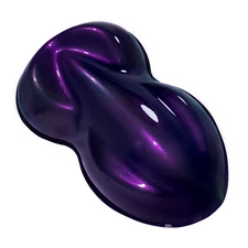 Candy Pearl Purple Reign over Black Base Complete Gallon Kit