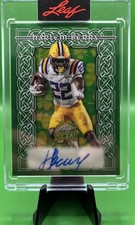 Harlem Berry 2026 Leaf Metal St. Patrick’s Day 1/1 Auto Autograph Card LSU
