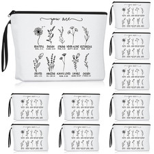 10 Pcs Christian Mother'S Day Church Gifts Bulk for Women Religious Cosmetic Bag