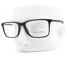 Giorgio Armani Eyeglasses AR 7261 5875 Glasses Matte Black 54-17-145 with Case
