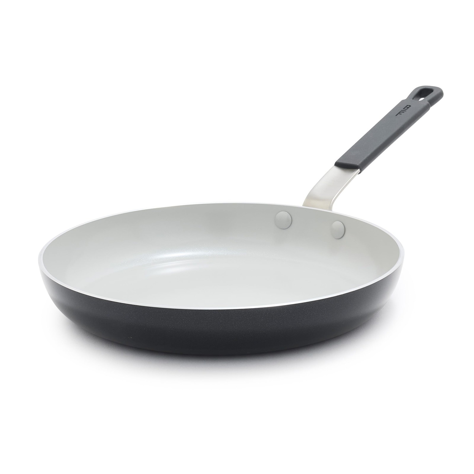 Bobby Flay 10-Inch Diamond Ceramic Nonstick Skillet PFAS-Free Induction Ready