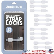 Child Safety Locks Tool-Free Installation Adjustable Size Home Babyproofing New