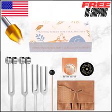 Medical Grade Weighted  Unweighted Tuning Forks Set For Healing Yoga 128-528Hz