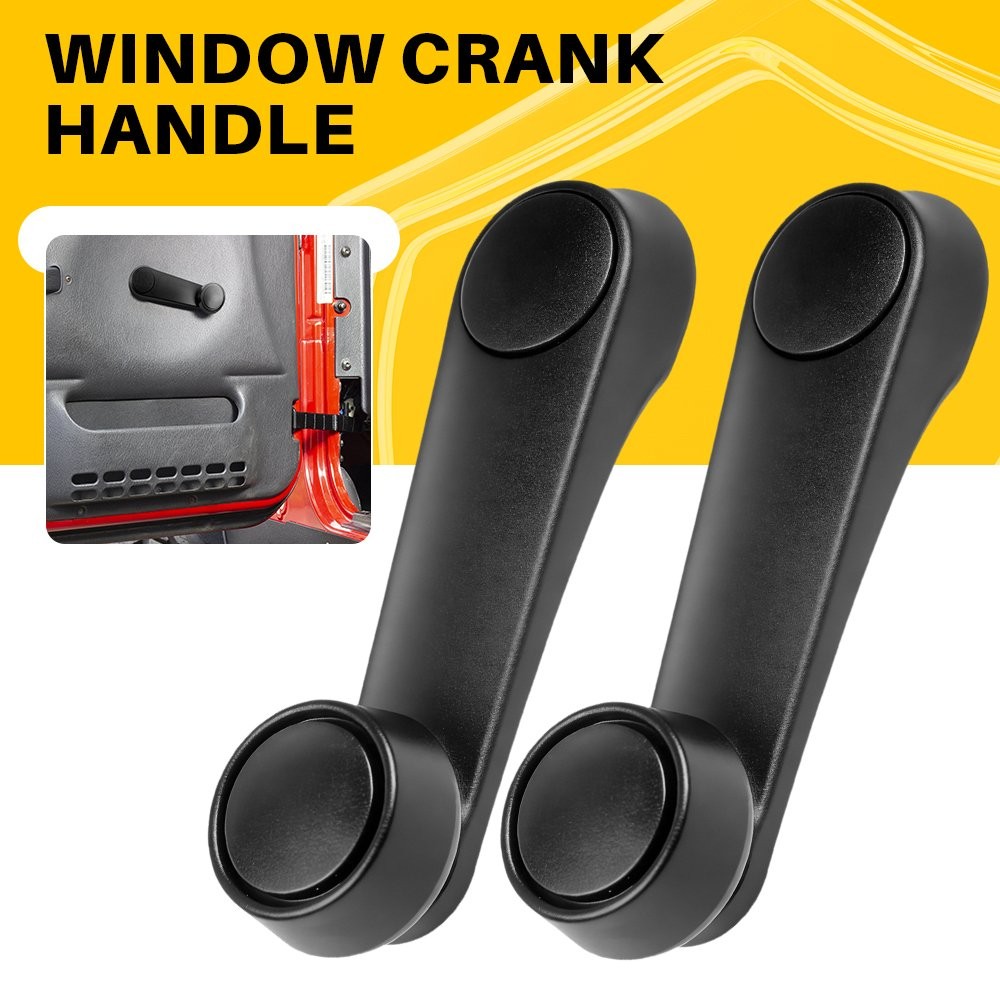 2X Window Crank Handle Front Driver & Passenger For 1992-1995 Jeep Wrangler YJ thumbnail 15