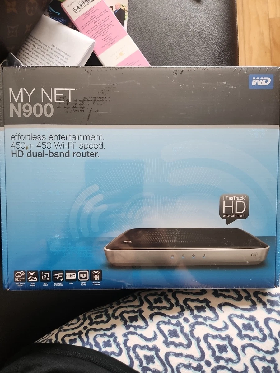 Routeur N Sans Fil Western Digital My Net N600 – 300 Mbps – 4 Ports 10/100 – Bon état