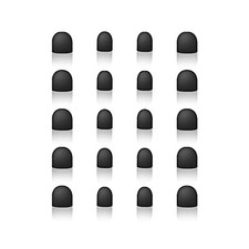 Replacement Rubber Tips for 2-in-1 Stylus Pens Only  High Precision 20 Pcs