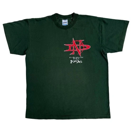 Napalm Death 96 90s Vintage Band Concert Tour European 1990s vintage concert t-shirt, vintage, single stitch, B+ condition