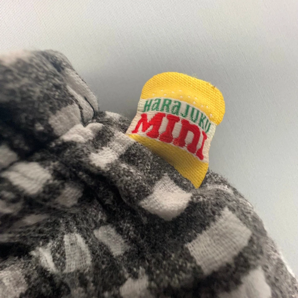 Falda Harajuku Mini Target Niñas XL 14/16 Negra Blanca Volantes de Algodón en Niveles Foto 3 de 4