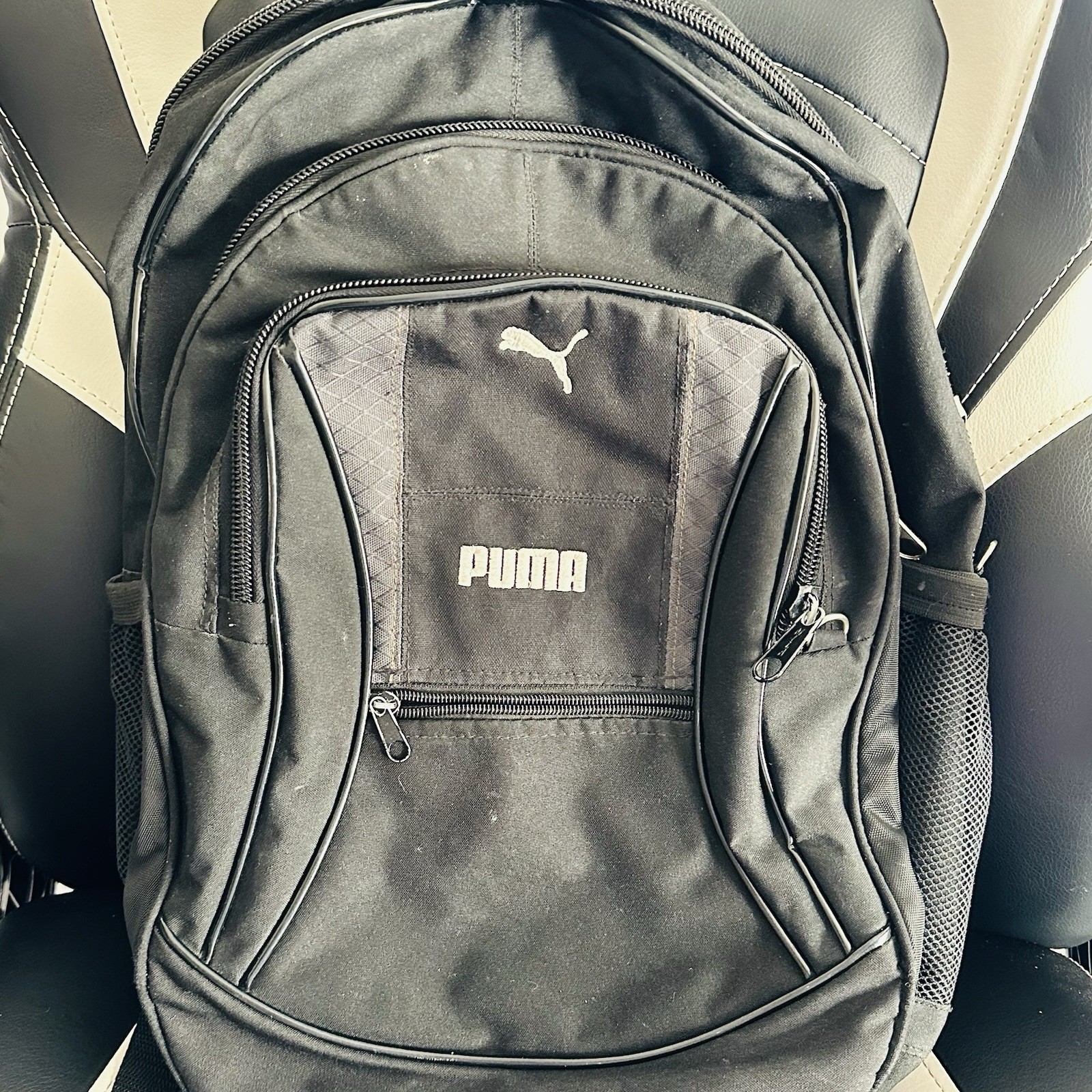 Puma Performance Backpack Black Preowned Excellent - image 1