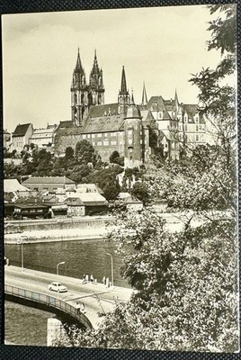 Postcard Meissen/Cathedral and Albrechtsburg/Germany 1170