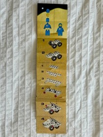 Vintage LEGO 6827 Strata Scooter &mdash; 100% complete w/ minifig, manual