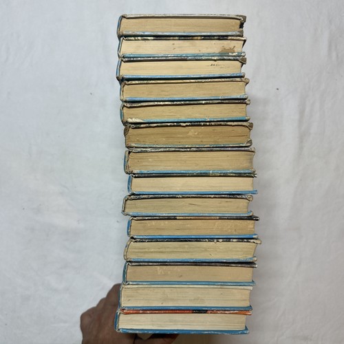Vintage Lot 14 Hardy Boys Serie blau Hardcover Bücher Franklin Dixon - Bild 5 von 7