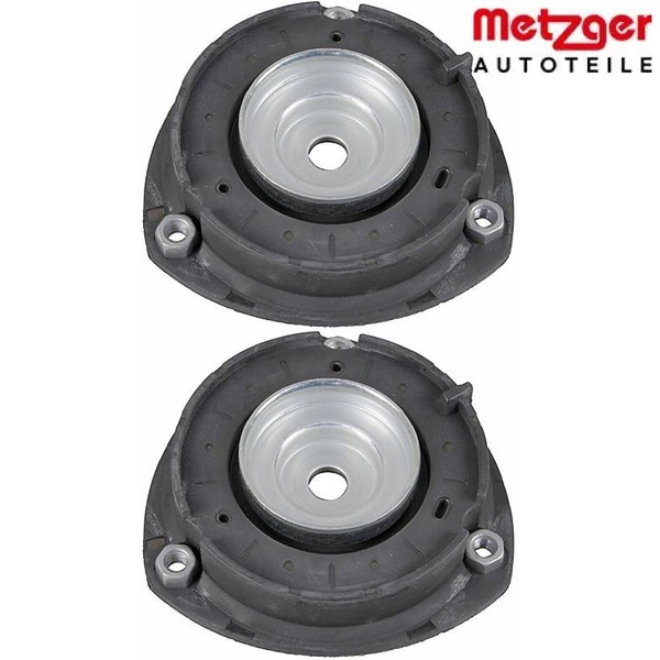 2X FederbeinstüTzlager Metzger 6490291 2 Domlager Federbeinlager Vorne-image