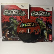 Godzilla: Unleashed (Nintendo Wii, 2007) CIB Complete w/ Manual Tested