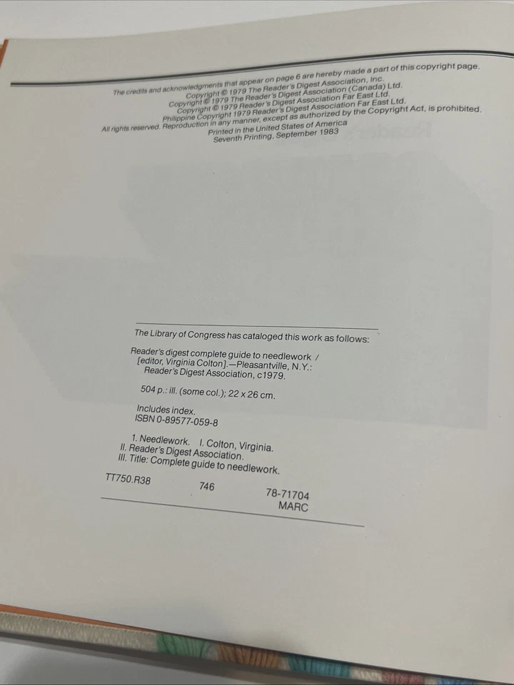 Needlework Needlepoint Needlecraft Book Lot (3) Crafting How To (BS2S2) - Image 3 of 4