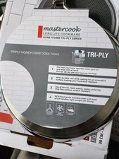 Crepe Pan Dosa Tawa Triply Nonstick S/Steel Honeycomb Coating Induction Base