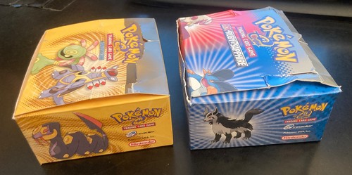 Menge *2* Pokemon Booster Boxen (ohne Karten) EX SANDSTURM + EX RUBIN & SAPHIR - Bild 4 von 4