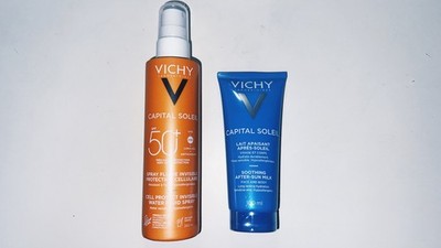 Vichy Capital Soleil Cell Protect Invisible + Soothing After-Sun Milk