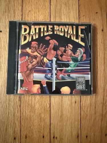 Battle Royale TurboGrafx 16, 1990, Case and Manual