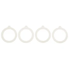 HIC Harold Import Co. 9924 3-3/4" Silicone Canning Jar Gasket Ring Pack 4 Count